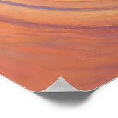 Vliegtuigraam landschap - schilderachtige pastelst poster (Hoek)