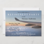 Vliegtuigreis met aansporing tot uittreding uit he kaart (Voorkant)