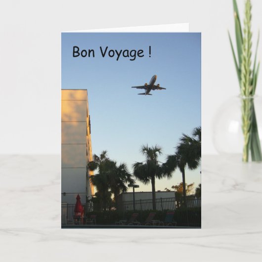 vliegtuigreizen kaart (Voorkant)