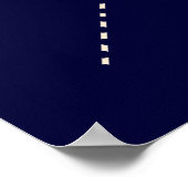 vliegtuigroute poster (Hoek)