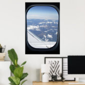 vliegtuigruit (vanaf 14.95) poster (Thuiskantoor)