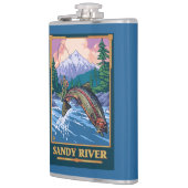 Vliegtuigscène - Sandy River, Oregon Heupfles (Links)