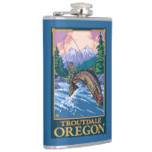 Vliegtuigschaal - Troutdale, Oregon Heupfles (Rechts)