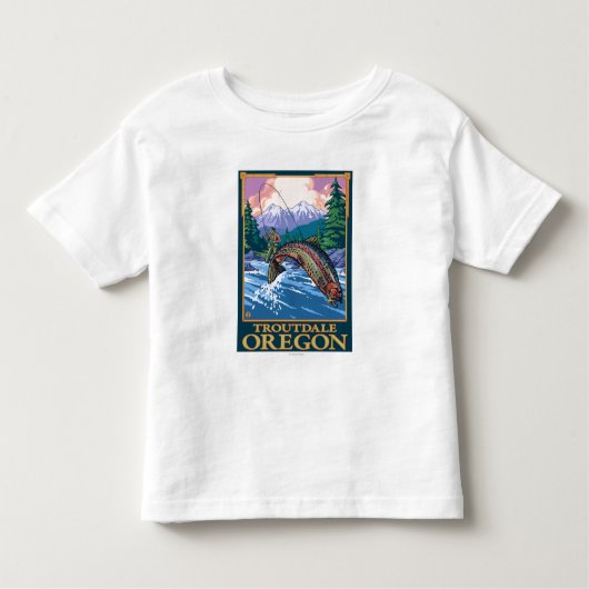 Vliegtuigschaal - Troutdale, Oregon Kinder Shirts (Voorkant)