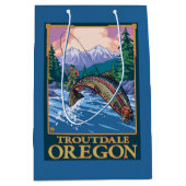 Vliegtuigschaal - Troutdale, Oregon Medium Cadeauzakje (Voorkant)