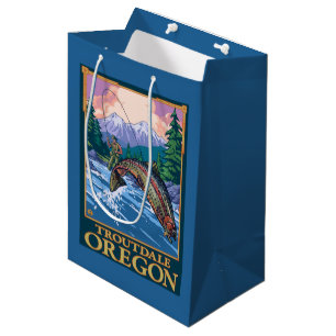Vliegtuigschaal - Troutdale, Oregon Medium Cadeauzakje
