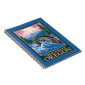 Vliegtuigschaal - Troutdale, Oregon Notitieboek (Rechterzijde)