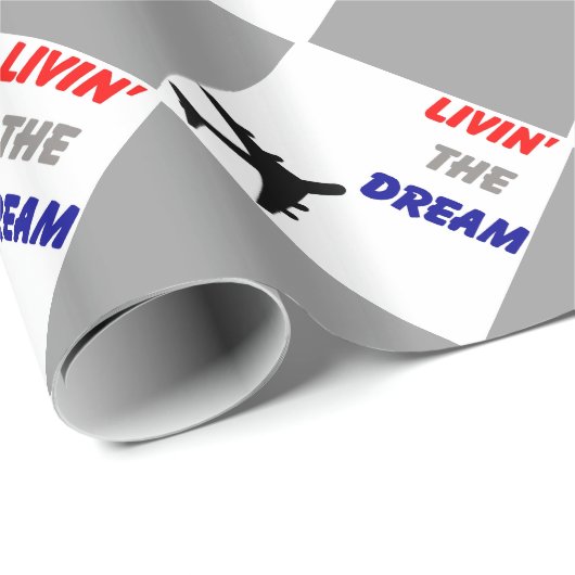 vliegtuigschotel cadeaupapier (Rol Hoek)