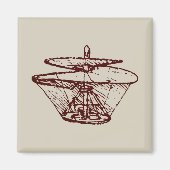 vliegtuigschroef magneet (Voorkant)