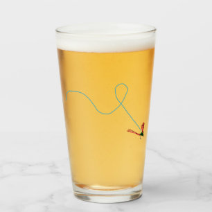 Vliegtuigstaaf en raeel Combo  Glas