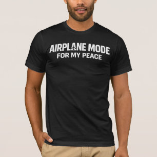Vliegtuigstand Voor Mijn Rust Mentale Gezondheid H T-shirt
