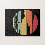 vliegtuigstijl piloot leest Costume Gift Legpuzzel (Horizontaal)