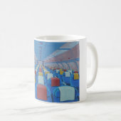 Vliegtuigstoelen (door Gregorio Undurraga) Koffiemok (Voorkant rechts)