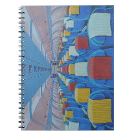 Vliegtuigstoelen (door Gregorio Undurraga) Notitieboek