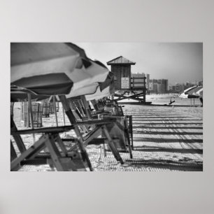 Vliegtuigstoelen Poster