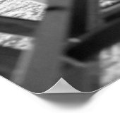 Vliegtuigstoelen voor klundewater poster (Hoek)