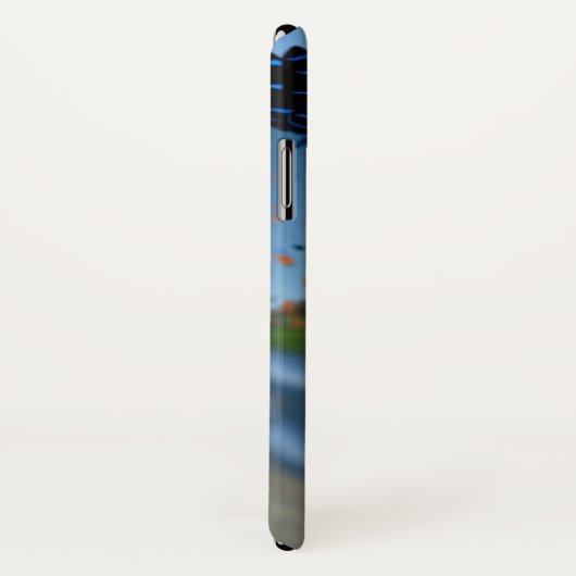 Vliegtuigtas met Wereldbol iPhone Case-Mate iPhone Case (Achterkant / rechts)