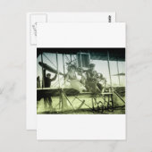  vliegtuigtest briefkaart (Voorkant / Achterkant)