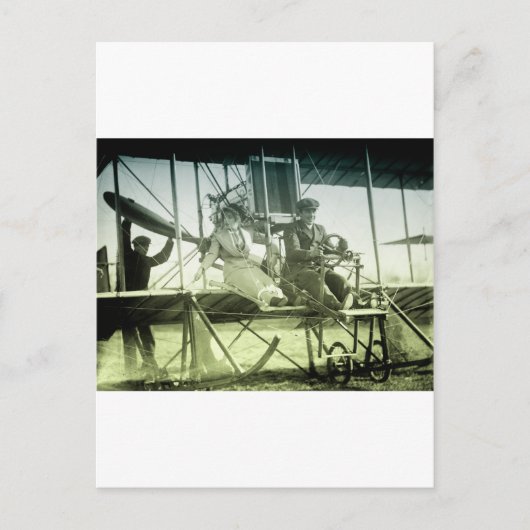  vliegtuigtest briefkaart (Voorkant)