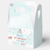 Vliegtuigthema 1 van de Cute Boy-partij Bedankdoosjes (Geopend)