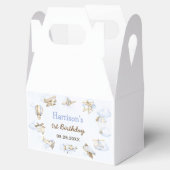 Vliegtuigthema 1 van de Cute Boy-partij Bedankdoosjes (Geopend)