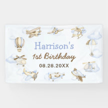 Vliegtuigthema 1 van de Cute Boy-partij