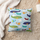 Vliegtuigthema Kinder Room Decor Sierkussennen Kussen (Deken)