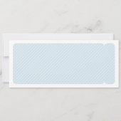 Vliegtuigtickets voor kinderen op verjaardagsfeest kaart (Achterkant)