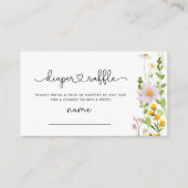 Vliegtuigtickets voor wilde flora en fauna informatiekaartje (Voorkant)