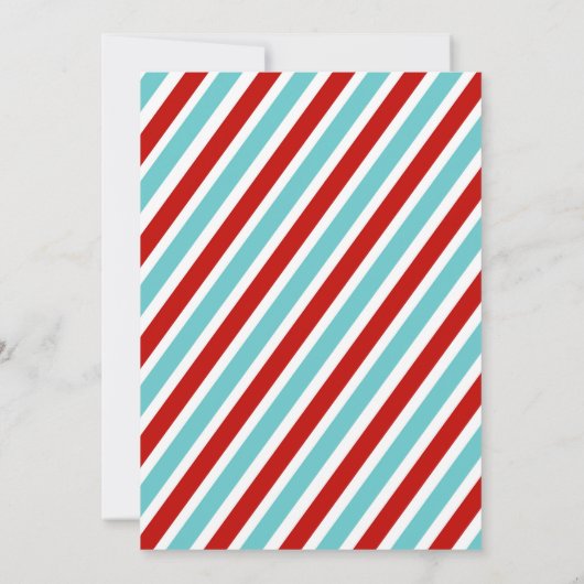 Vliegtuiguitnodiging voor Baby shower Kaart (Achterkant)