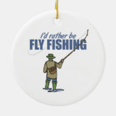 Vliegtuigvisserij in de wateren keramisch ornament (Achterkant)