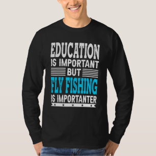 Vliegtuigvisserij is belangrijk voor de visserij m t-shirt