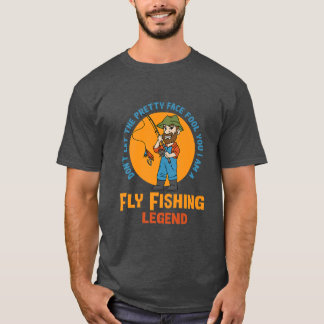 Vliegtuigvisserij Natuur Hobby Fisherman T-shirt
