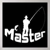 Vliegtuigvisserij Poster (Voorkant)