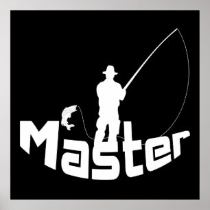 Vliegtuigvisserij Poster