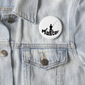 Vliegtuigvisserij Ronde Button 5,7 Cm (In situ)