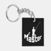 Vliegtuigvisserij Sleutelhanger (Voorkant Links)