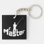 Vliegtuigvisserij Sleutelhanger (Achterkant)