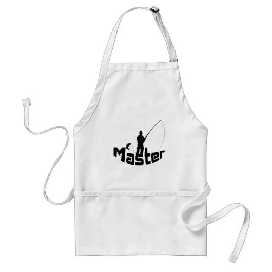 Vliegtuigvisserij Standaard Schort (Voorkant)