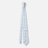 Vliegtuigvisserij Stropdas (Achterkant)