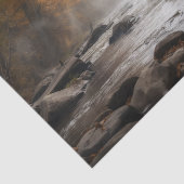 Vliegtuigvisserij Tissuepapier (Detail)