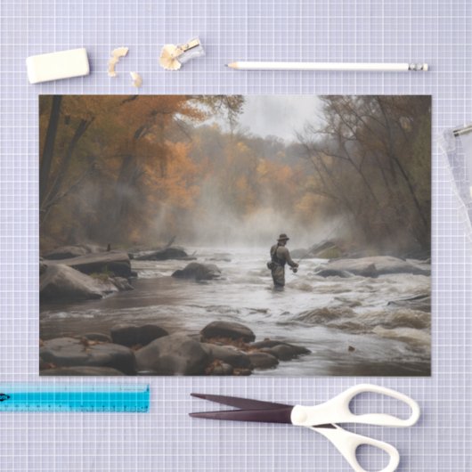 Vliegtuigvisserij Tissuepapier (Craft)