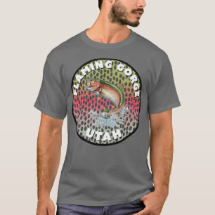 Vliegtuigvisserij Utah T T-shirt