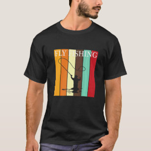 Vliegtuigvisserij Vist Visserij op de zeevisserij T-shirt
