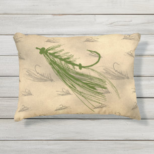 Vliegtuigvisserij -  vliegkunst buitenkussen