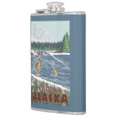 Vliegtuigvissers - Cordova, Alaska Heupfles (Links)