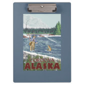 Vliegtuigvissers - Cordova, Alaska Klembord (Voorkant)