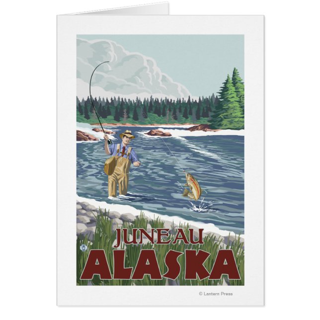 Vliegtuigvissers - Juneau, Alaska (Voorkant)
