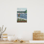 VliegtuigvissersColorado Poster (Keuken)