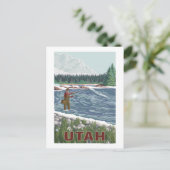 VliegtuigvissersUtah Briefkaart (Staand voorkant)